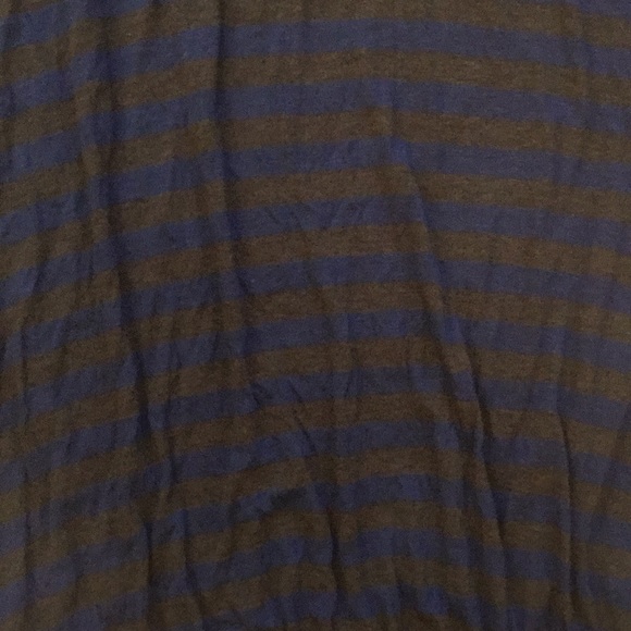NWT Free People Striped S/S Mock Turtleneck - Picture 2 of 4